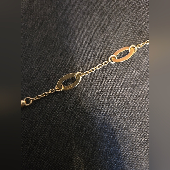 14k Solid Gold Chain Bracelet 3 grams - Picture 3 of 4
